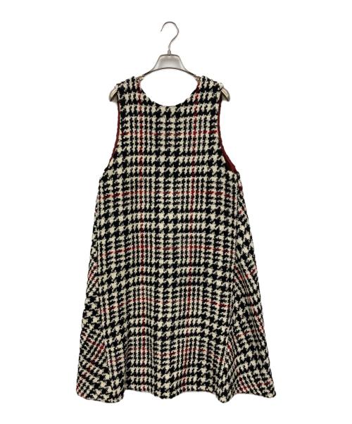 TOMORROW LAND（トゥモローランド）TOMORROW LAND (トゥモローランド) グレントゥース Aラインワンピース ホワイト サイズ:36の古着・服飾アイテム