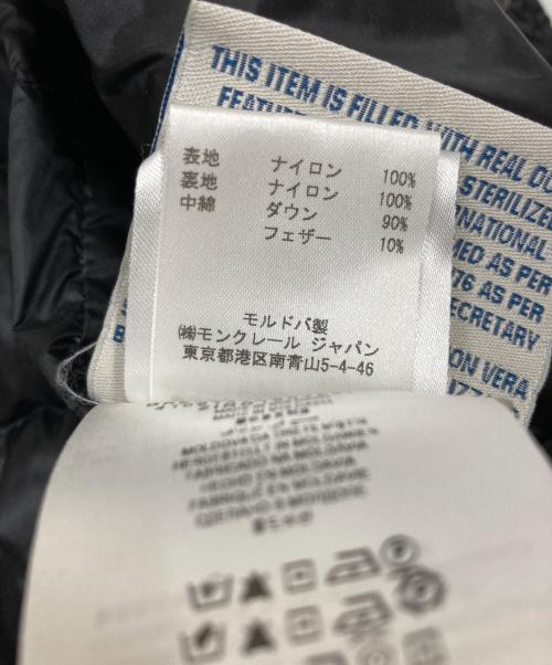 MONCLER（モンクレール）MONCLER (モンクレール) ダウンジャケット ブラック サイズ:2の古着・服飾アイテム
