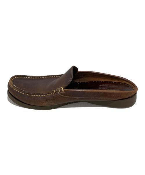 PARABOOT（パラブーツ）PARABOOT (パラブーツ) BAHAMAS レザースリッポン ブラウン サイズ:7の古着・服飾アイテム
