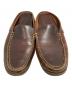 中古・古着 PARABOOT (パラブーツ) BAHAMAS レザースリッポン ブラウン サイズ:7：10000円