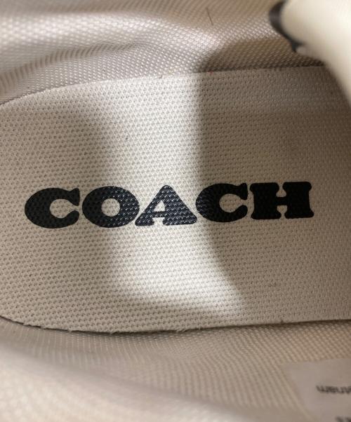 COACH（コーチ）COACH (コーチ) スニーカー ブラック×ホワイト サイズ:23の古着・服飾アイテム