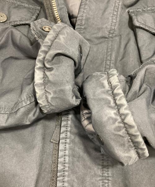 STONE ISLAND（ストーンアイランド）STONE ISLAND (ストーンアイランド) David-TC fabric padded parka ネイビー サイズ:Sの古着・服飾アイテム