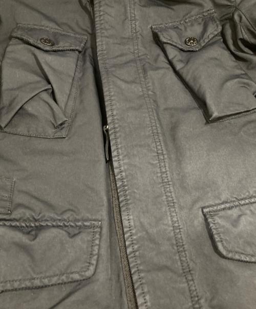 STONE ISLAND（ストーンアイランド）STONE ISLAND (ストーンアイランド) David-TC fabric padded parka ネイビー サイズ:Sの古着・服飾アイテム