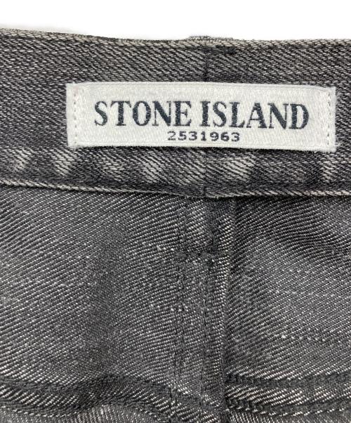 STONE ISLAND（ストーンアイランド）STONE ISLAND (ストーンアイランド) デニムパンツ グレー サイズ:W29の古着・服飾アイテム