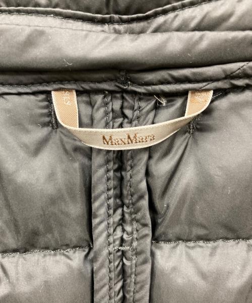 MaxMara（マックスマーラ）MaxMara (マックスマーラ) ダウンコート ブラック サイズ:38の古着・服飾アイテム