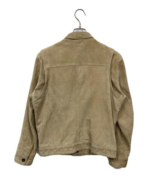 DSQUARED2（ディースクエアード）DSQUARED2 (ディースクエアード) スエードジャケット ベージュ サイズ:48の古着・服飾アイテム