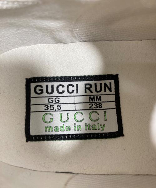 GUCCI（グッチ）GUCCI (グッチ) スニーカー ベージュ サイズ:23.8の古着・服飾アイテム