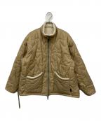 CONVERSE TOKYO×TAIONコンバーストウキョウ×タイオン）の古着「MILITARY STAR QUILTING ＆ BOA REVERSIBLE STAND JACKET」｜ベージュ