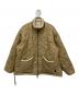 CONVERSE TOKYO（コンバーストウキョウ）の古着「MILITARY STAR QUILTING ＆ BOA REVERSIBLE STAND JACKET」｜ベージュ