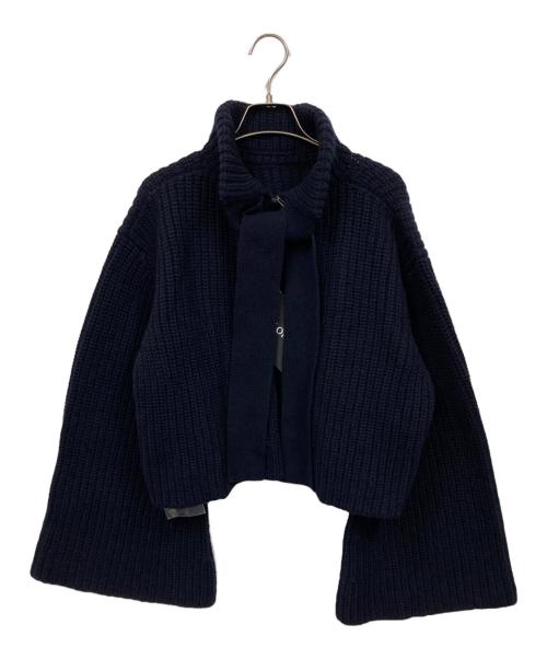 ALORS（アロー）aLORS (アロー) カーディガン ネイビー サイズ:1 未使用品の古着・服飾アイテム
