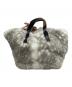 Drawer (ドゥロワー) ハンドバッグ グレー：8000円