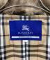 中古・古着 BURBERRY BLUE LABEL (バーバリー ブルー レーベル) ファー付コート ブラウン サイズ:38：9000円