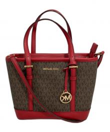 MICHAEL KORS（マイケルコース）の古着「2WAYバッグ」｜レッド