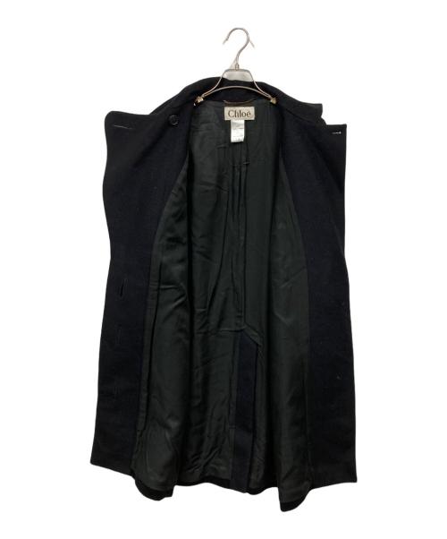 Chloe（クロエ）Chloe (クロエ) コート ブラック サイズ:36の古着・服飾アイテム