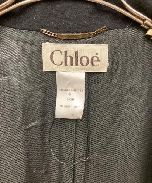 Chloe（クロエ）Chloe (クロエ) コート ブラック サイズ:36の古着・服飾アイテム