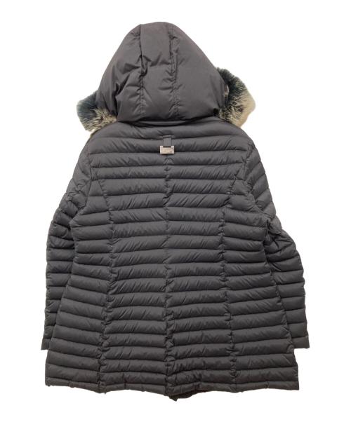 BALMAIN（バルマン）BALMAIN (バルマン) フォックスファー付きダウンコート ブラック サイズ:Mの古着・服飾アイテム