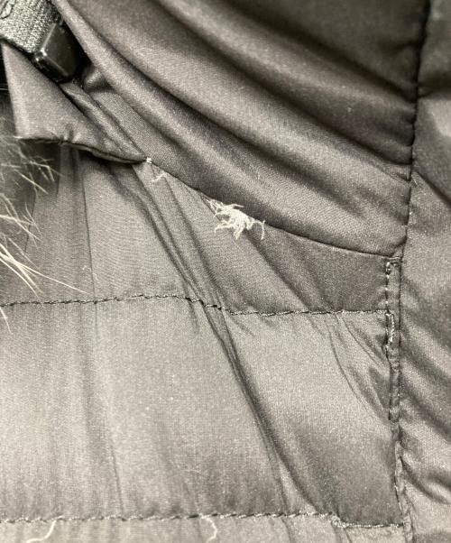 BALMAIN（バルマン）BALMAIN (バルマン) フォックスファー付きダウンコート ブラック サイズ:Mの古着・服飾アイテム