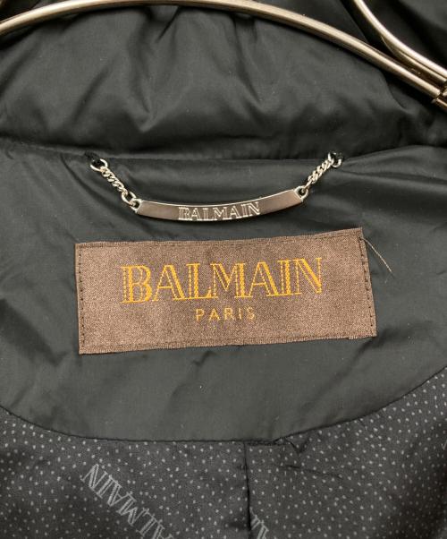BALMAIN（バルマン）BALMAIN (バルマン) ダウンコート ブラック サイズ:Mの古着・服飾アイテム