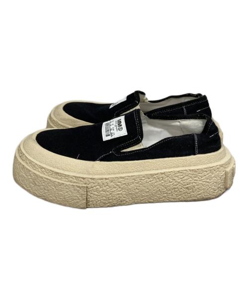 MM6 Maison Margiela（エムエムシックスメゾンマルジェラ）MM6 Maison Margiela (エムエムシックスメゾンマルジェラ) スニーカー ブラック サイズ:25.5の古着・服飾アイテム