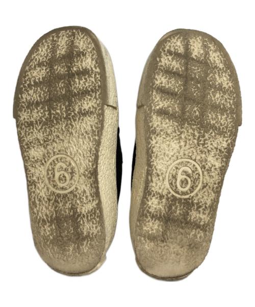 MM6 Maison Margiela（エムエムシックスメゾンマルジェラ）MM6 Maison Margiela (エムエムシックスメゾンマルジェラ) スニーカー ブラック サイズ:25.5の古着・服飾アイテム