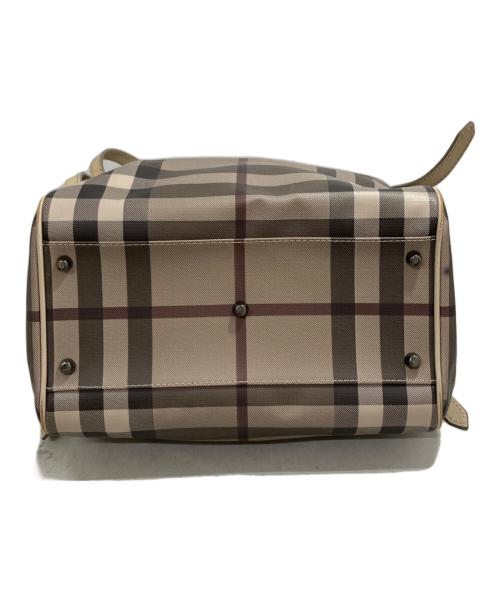BURBERRY（バーバリー）BURBERRY (バーバリー) ノバチェック ハンドバッグ ベージュの古着・服飾アイテム