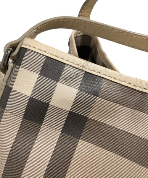 BURBERRY（バーバリー）BURBERRY (バーバリー) ノバチェック ハンドバッグ ベージュの古着・服飾アイテム