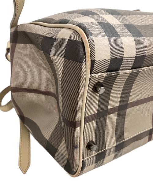 BURBERRY（バーバリー）BURBERRY (バーバリー) ノバチェック ハンドバッグ ベージュの古着・服飾アイテム