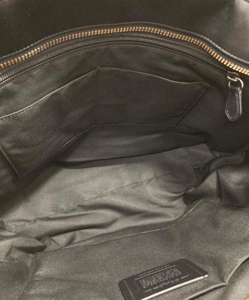 COACH（コーチ）COACH (コーチ) イナズマ シグネチャートートバッグ ブラックの古着・服飾アイテム