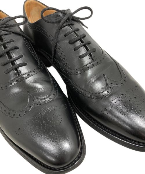 Church’s（チャーチ）Church’s (チャーチ) ウィングチップシューズ ブラック サイズ:27.5の古着・服飾アイテム