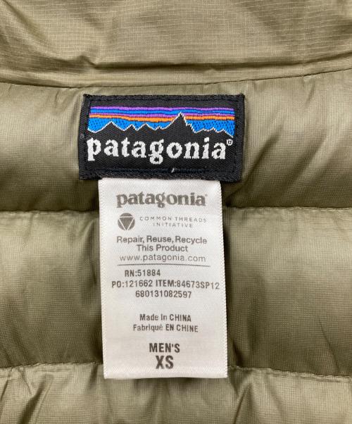 Patagonia（パタゴニア）Patagonia (パタゴニア) ダウンセータージャケット カーキ サイズ:XSの古着・服飾アイテム