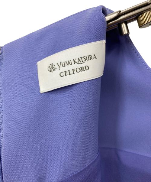 CELFORD（セルフォード）CELFORD (セルフォード) YUMI KATSURA (ユミカツラ) ワンピース パープル サイズ:36の古着・服飾アイテム