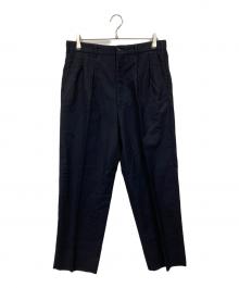 COMME des GARCONS HOMME DEUX（コムデギャルソン オム ドゥ）の古着「スラックス」｜ネイビー