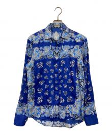 ETRO（エトロ）の古着「柄シャツ」｜ブルー