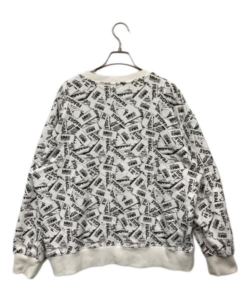 MM6 Maison Margiela（エムエムシックスメゾンマルジェラ）MM6 Maison Margiela (エムエムシックスメゾンマルジェラ) スウェット ホワイト サイズ:16の古着・服飾アイテム