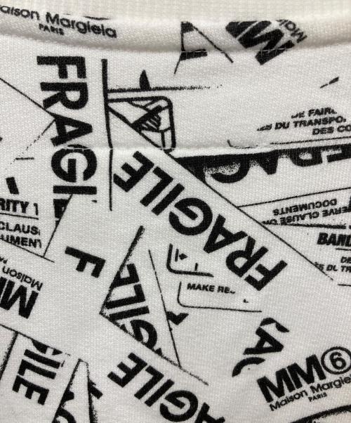 MM6 Maison Margiela（エムエムシックスメゾンマルジェラ）MM6 Maison Margiela (エムエムシックスメゾンマルジェラ) スウェット ホワイト サイズ:16の古着・服飾アイテム
