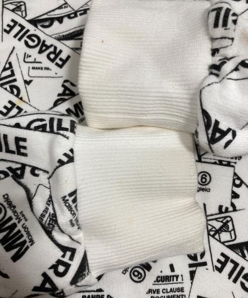 MM6 Maison Margiela（エムエムシックスメゾンマルジェラ）MM6 Maison Margiela (エムエムシックスメゾンマルジェラ) スウェット ホワイト サイズ:16の古着・服飾アイテム