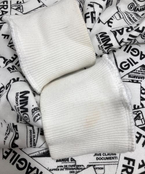 MM6 Maison Margiela（エムエムシックスメゾンマルジェラ）MM6 Maison Margiela (エムエムシックスメゾンマルジェラ) スウェット ホワイト サイズ:16の古着・服飾アイテム