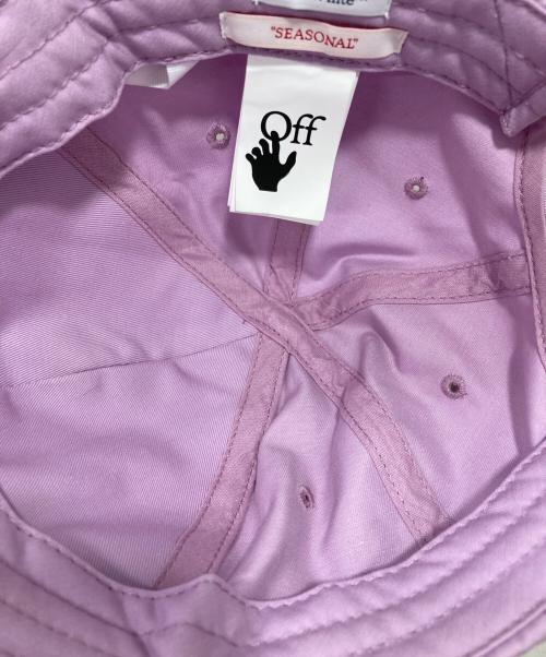OFFWHITE（オフホワイト）OFFWHITE (オフホワイト) キャップ ピンク サイズ:O/Sの古着・服飾アイテム