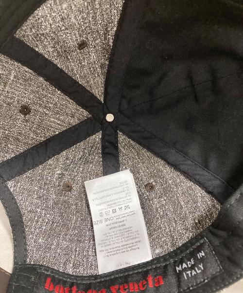 BOTTEGA VENETA（ボッテガベネタ）BOTTEGA VENETA (ボッテガベネタ) キャップ グレーの古着・服飾アイテム