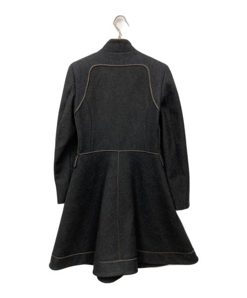 ETRO（エトロ）ETRO (エトロ) ペイズリー柄比翼コート グレー サイズ:42の古着・服飾アイテム