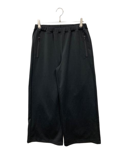 BLACK COMME des GARCONS（ブラックコムデギャルソン）BLACK COMME des GARCONS (ブラックコムデギャルソン) エステルチャージフレアパンツ ブラック サイズ:Lの古着・服飾アイテム
