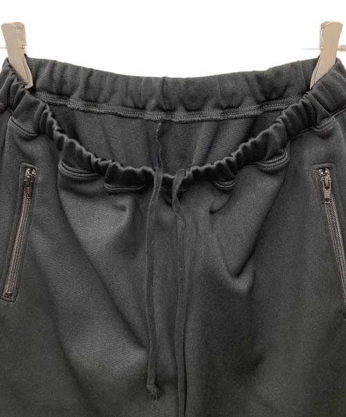 BLACK COMME des GARCONS（ブラックコムデギャルソン）BLACK COMME des GARCONS (ブラックコムデギャルソン) エステルチャージフレアパンツ ブラック サイズ:Lの古着・服飾アイテム