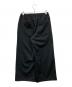BLACK COMME des GARCONS (ブラックコムデギャルソン) エステルチャージフレアパンツ ブラック サイズ:L：28000円