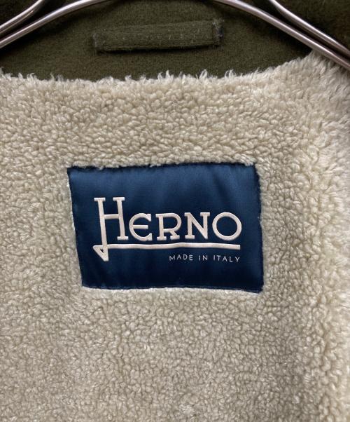 HERNO（ヘルノ）HERNO (ヘルノ) ウールジャケット グリーン サイズ:52の古着・服飾アイテム