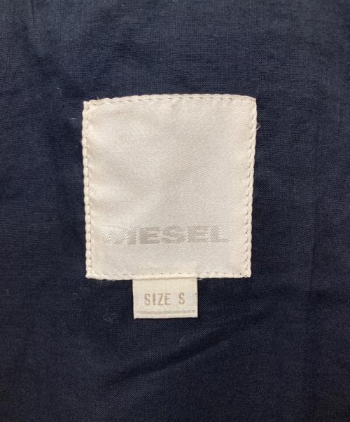 DIESEL（ディーゼル）DIESEL (ディーゼル) レザージャケット ブラック サイズ:Sの古着・服飾アイテム