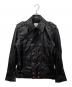 DIESEL（ディーゼル）の古着「レザージャケット」｜ブラック