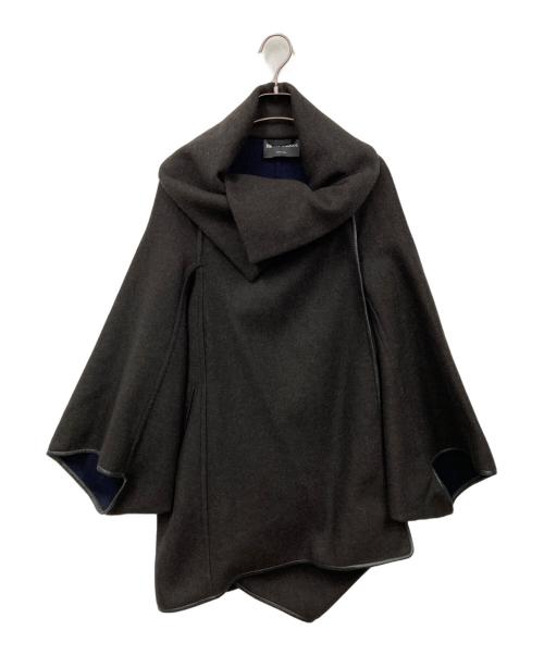 EMPORIO ARMANI（エンポリオ アルマーニ）EMPORIO ARMANI (エンポリオ アルマーニ) ポンチョ ブラック サイズ:不明の古着・服飾アイテム