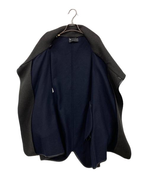 EMPORIO ARMANI（エンポリオ アルマーニ）EMPORIO ARMANI (エンポリオ アルマーニ) ポンチョ ブラック サイズ:不明の古着・服飾アイテム