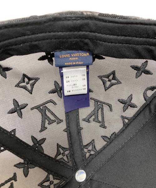 LOUIS VUITTON（ルイ ヴィトン）LOUIS VUITTON (ルイ ヴィトン) キャップ ブラックの古着・服飾アイテム