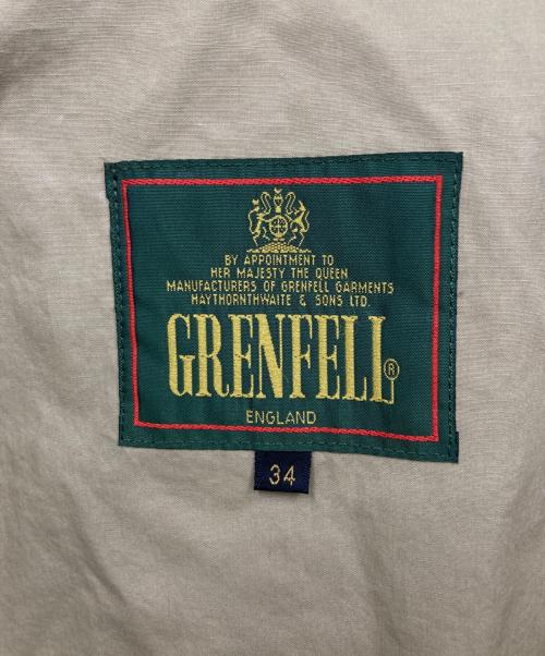 GRENFELL（グレンフェル）GRENFELL (グレンフェル) トレンチコート カーキ サイズ:34の古着・服飾アイテム